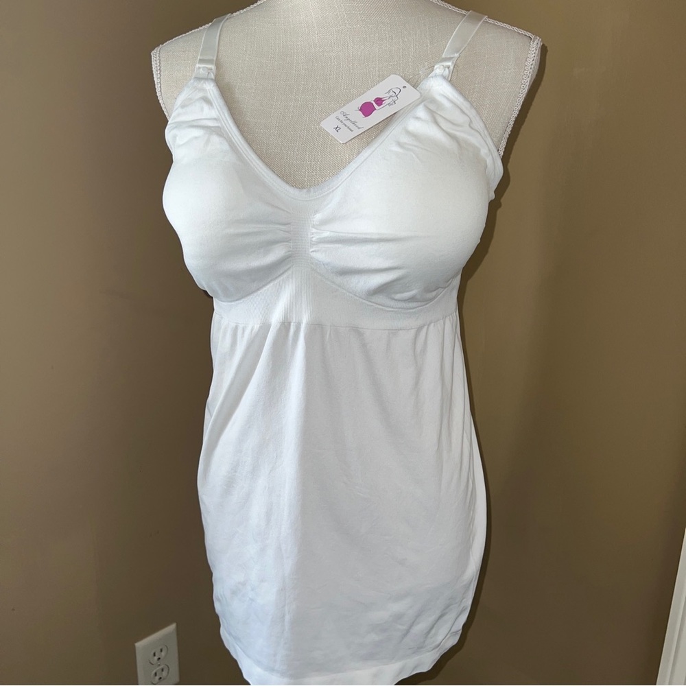 Angelhood Maternity Nursing Tank Tops for Breastfeeding Womens Size Xl New